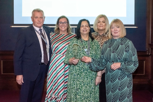 Lanarkshire Carers wins Carer Positive 10th Anniversary Award for Best Small or Medium Employer for Overall Carer Support